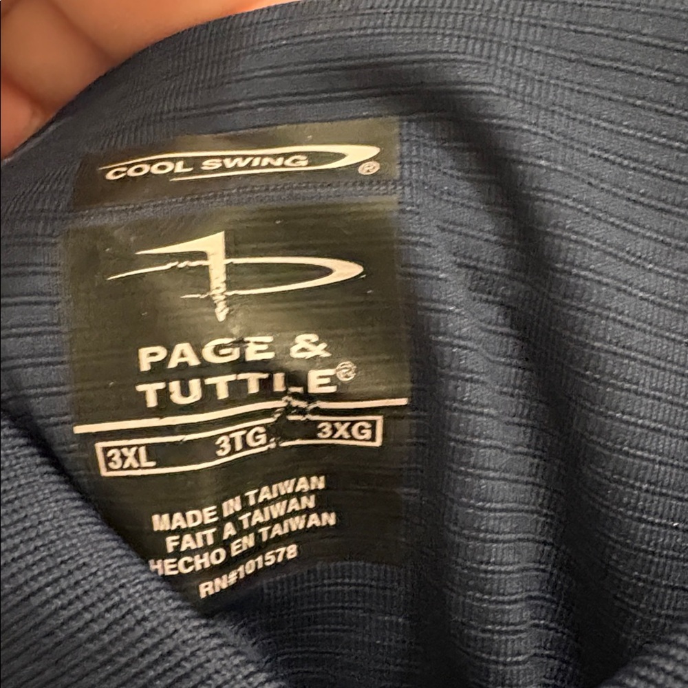 NWT [Page & Tuttle] Auburn University Tigers NCAA Long-Sleeve Pullover Men’s 3XL - Picture 10 of 13